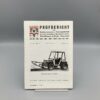 WIESEL Prüfbericht Allzweck-Traktor