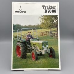 DEUTZ-FAHR Prospekt Traktor D7006