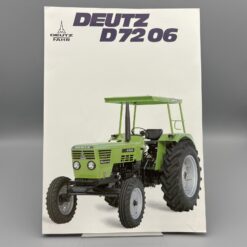 DEUTZ-FAHR Prospekt Traktor D7206