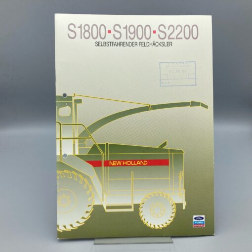 FORD NEW HOLLAND Prospekt selbstfahrender Feldhäcksler