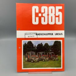 URSUS Prospekt Traktor C-385