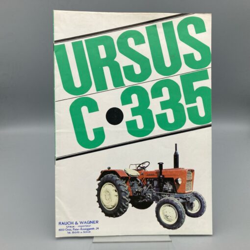 URSUS Prospekt Traktor C-335