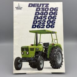 DEUTZ-FAHR Prospekt Traktor D Serie