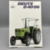 DEUTZ-FAHR Prospekt Traktor D4006