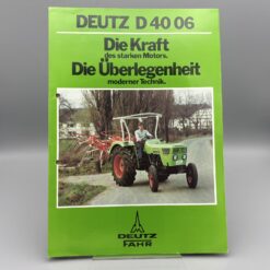 DEUTZ-FAHR Prospekt Traktor D4006