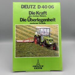 DEUTZ-FAHR Prospekt Traktor D4006