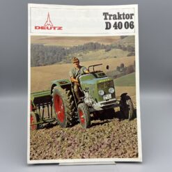 DEUTZ-FAHR Prospekt Traktor D4006