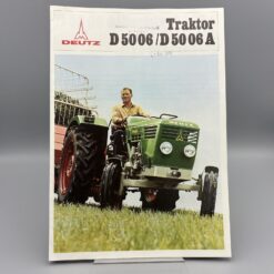 DEUTZ-FAHR Prospekt Traktor D5006 / D5006A