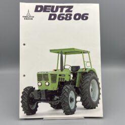 DEUTZ-FAHR Prospekt Traktor D6806