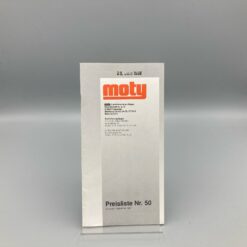 MOTY Preisliste Nr. 50, 1987