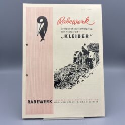 KLAUSING-RABEWERK Prospekt "Kleiber"