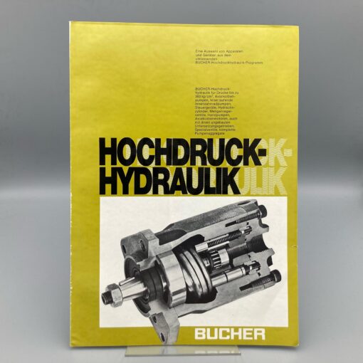 BUCHER Prospekt Hochdruckhydraulik