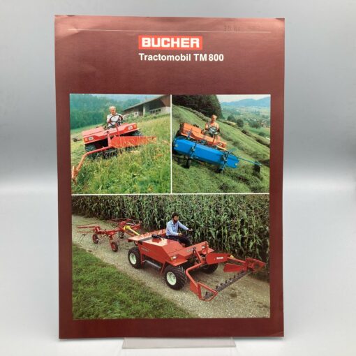 BUCHER Prospekt Tractomobil TM800