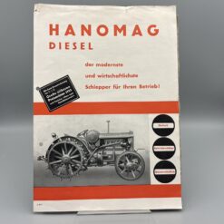 HANOMAG Prospekt Diesel Schlepper
