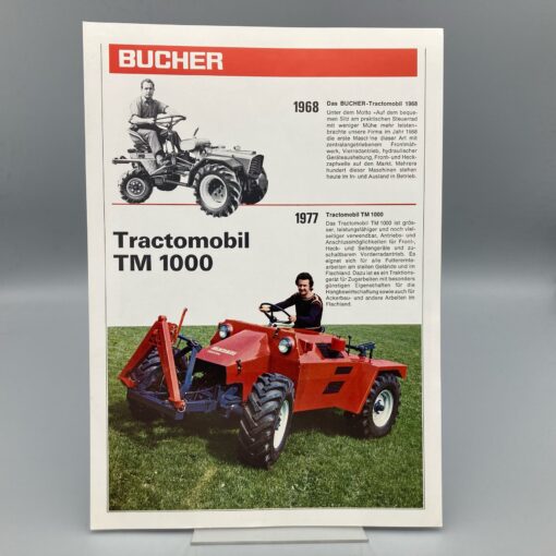 BUCHER Prospekt Tractomobil TM1000