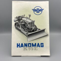 HANOMAG Prospekt Kettenschlepper 55E