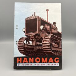 HANOMAG Prospekt 50PS-Diesel-Kettenschlepper