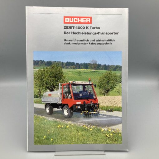 BUCHER Prospekt Transporter ZENIT-4000 K Turbo