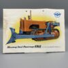 HANOMAG Prospekt Diesel-Planierraupe K90E