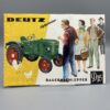 DEUTZ Prospekt Bauernschlepper D15