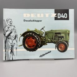 DEUTZ Prospekt Traktor D3005