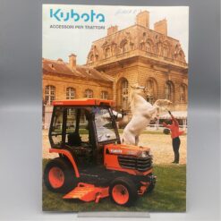 KUBOTA Prospekt Traktoren-Anbaugeräte (ITALIENISCH)