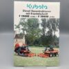 KUBOTA Prospekt Rasentraktoren