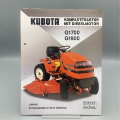 KUBOTA Prospekt Kompakttraktor G1700/G1900