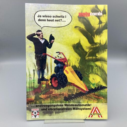 MOTY Prospekt Motormäher COMBI
