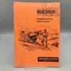 BUCHER Betriebsanleitung Motormäher K2