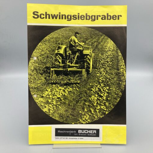 BUCHER Prospekt Schwingsiebgraber