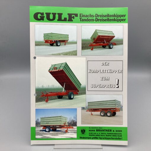 BRANTNER Prospekt Dreiseiten-Kipper "GULF"