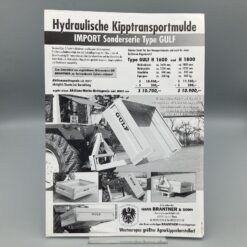 BRANTNER Prospekt Kipptransportmulde