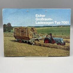 EICHER Prospekt Großraum-Ladewagen Typ 7051