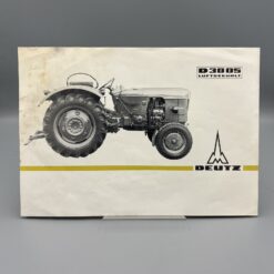 DEUTZ Prospekt Traktor D8005
