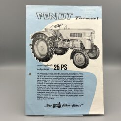FENDT Prospekt Traktor Farmer 1