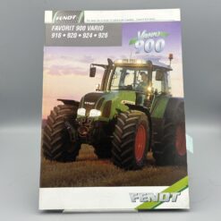 FENDT Prospekt Traktor Favorit 900 Vario