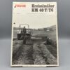 DEUTZ FAHR Prospekt Kreiselmäher KM 40 T/TC