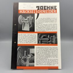 JAEHNE Prospekt Häckselschneider