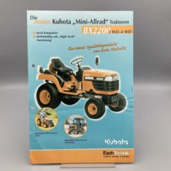 KUBOTA Prospekt Mini-Allrad Traktoren BX2200