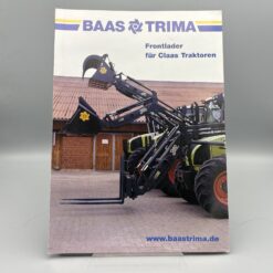 BAAS TRIMA Prospekt Frontlader für CLAAS-Traktoren