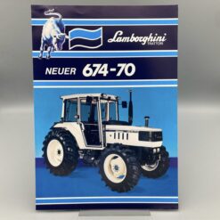 LAMBORGHINI Prospekt Traktor 674-70