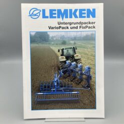 LEMKEN Prospekt Untergrundpacker VarioPack/FixPack
