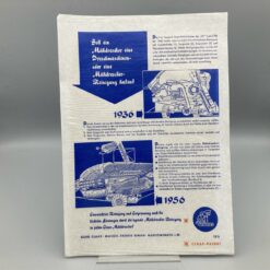 CLAAS Prospekt Dreschmaschinen-/Mähdrescher-Reinigung