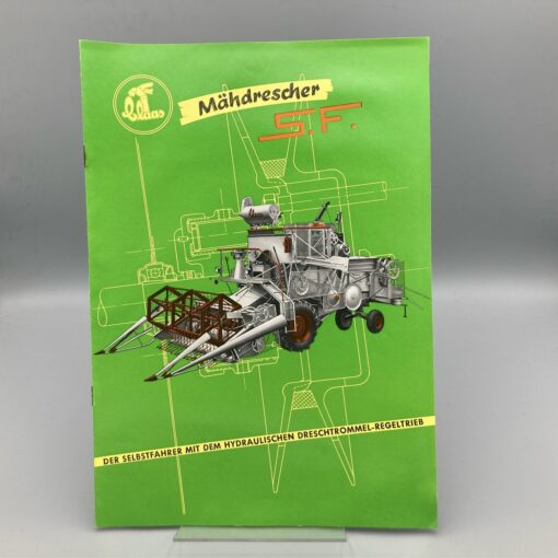 CLAAS Prospekt Mähdrescher S.F.