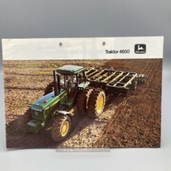 JOHN DEERE Prospekt Traktoren 4650