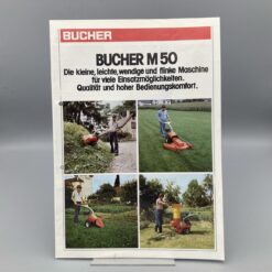 BUCHER Prospekt Mäher M50