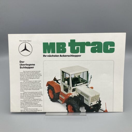 MERCEDES-BENZ Firmenzeitung MB-trac MAGAZIN