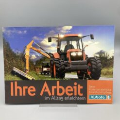 KUBOTA Prospekt Traktor für Kommunal- u. Landschaftspflege