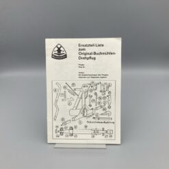 Ersatzteilliste Buchmühlen Drehpflug